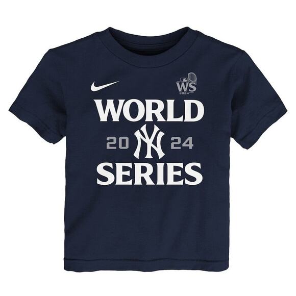 Toddler New York Yankees Nike Navy 2024 World Series T-Shirt, size 2T, NWT! - Picture 2 of 8
